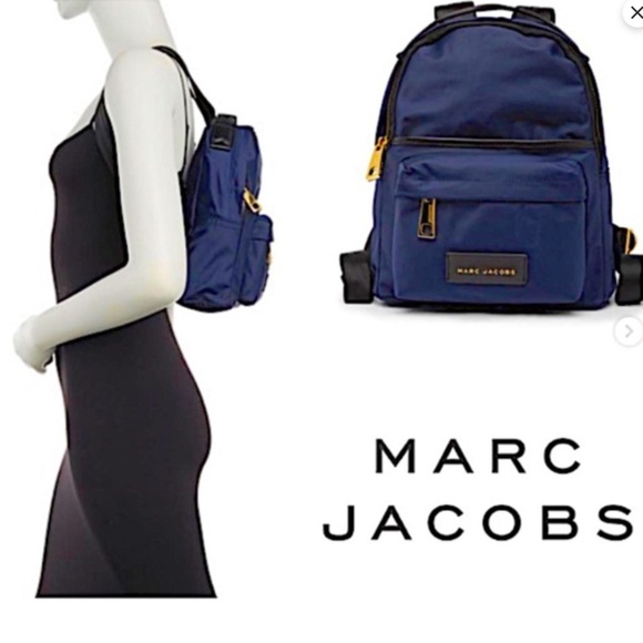 Marc Jacobs Nylon Varsity Small Backpack, Black - Picture 3 of 15